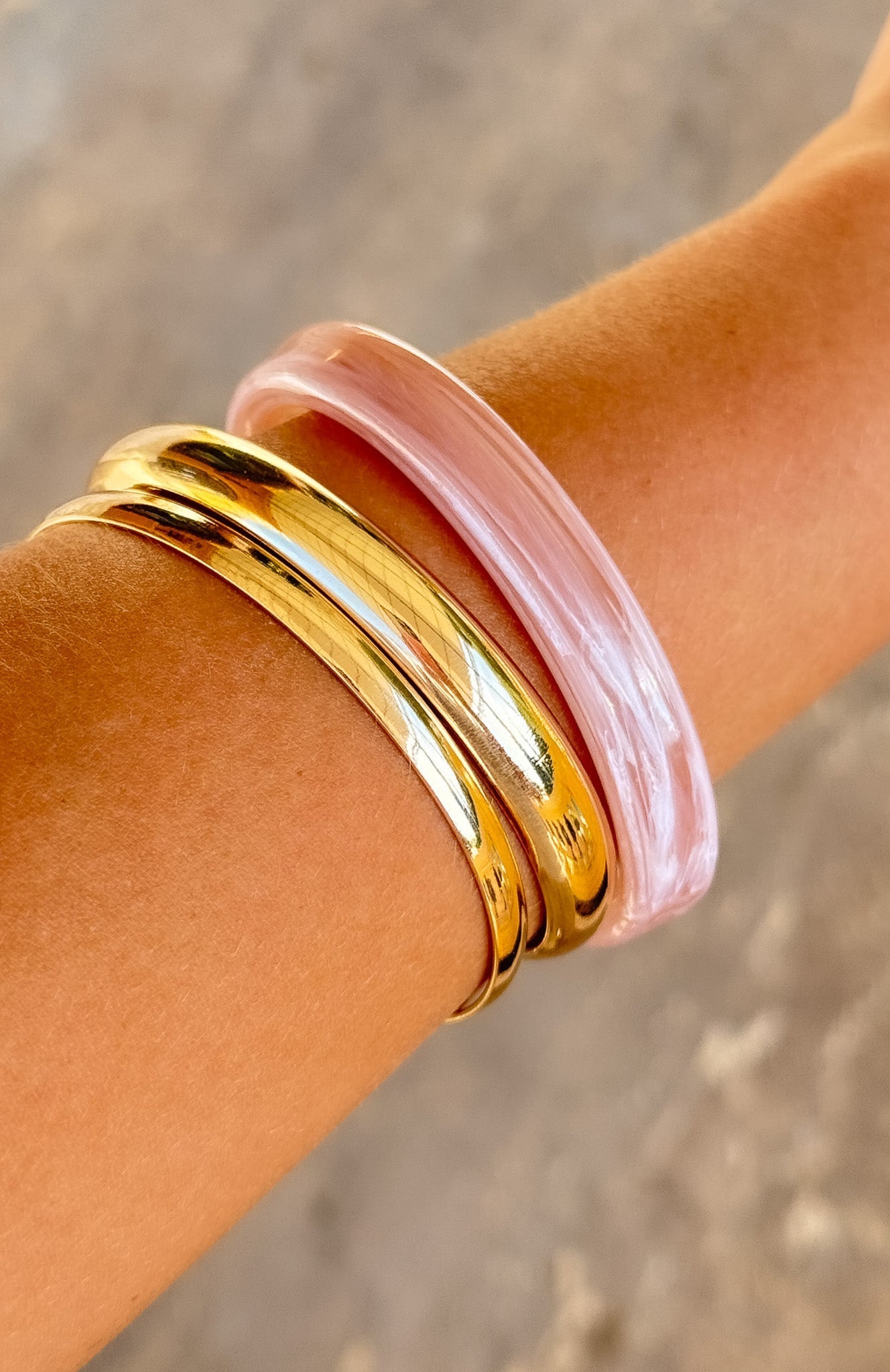 Goran Bracelet Set Gold