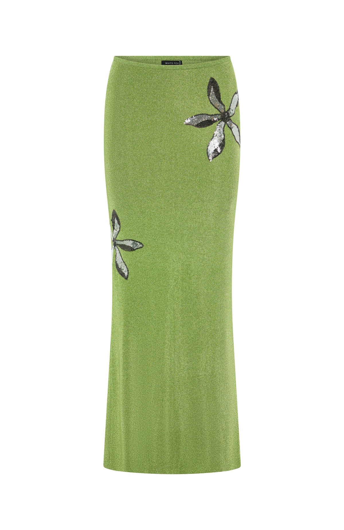 Tide And Bloom Knit Maxi Skirt Kiwi