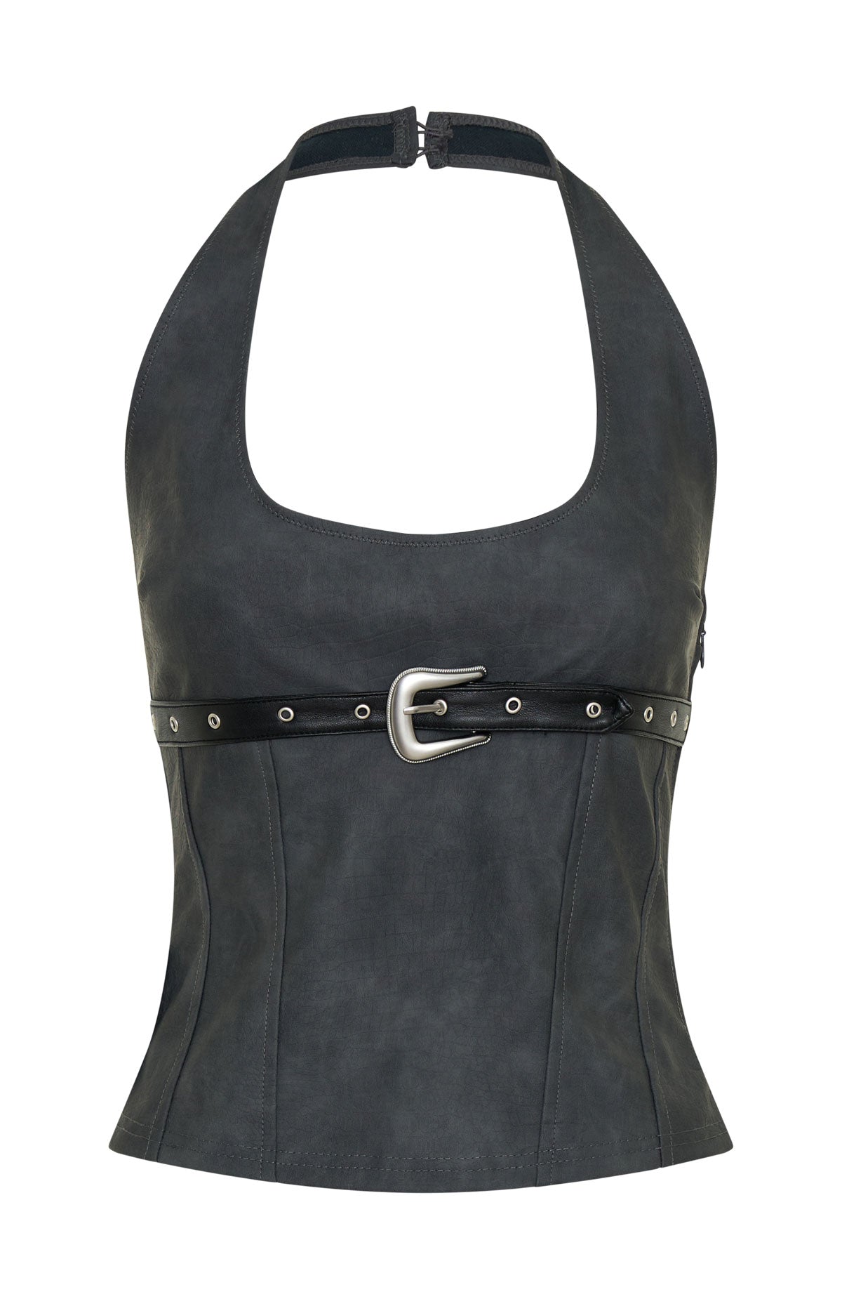 In The Crowd Bustier Charcoal