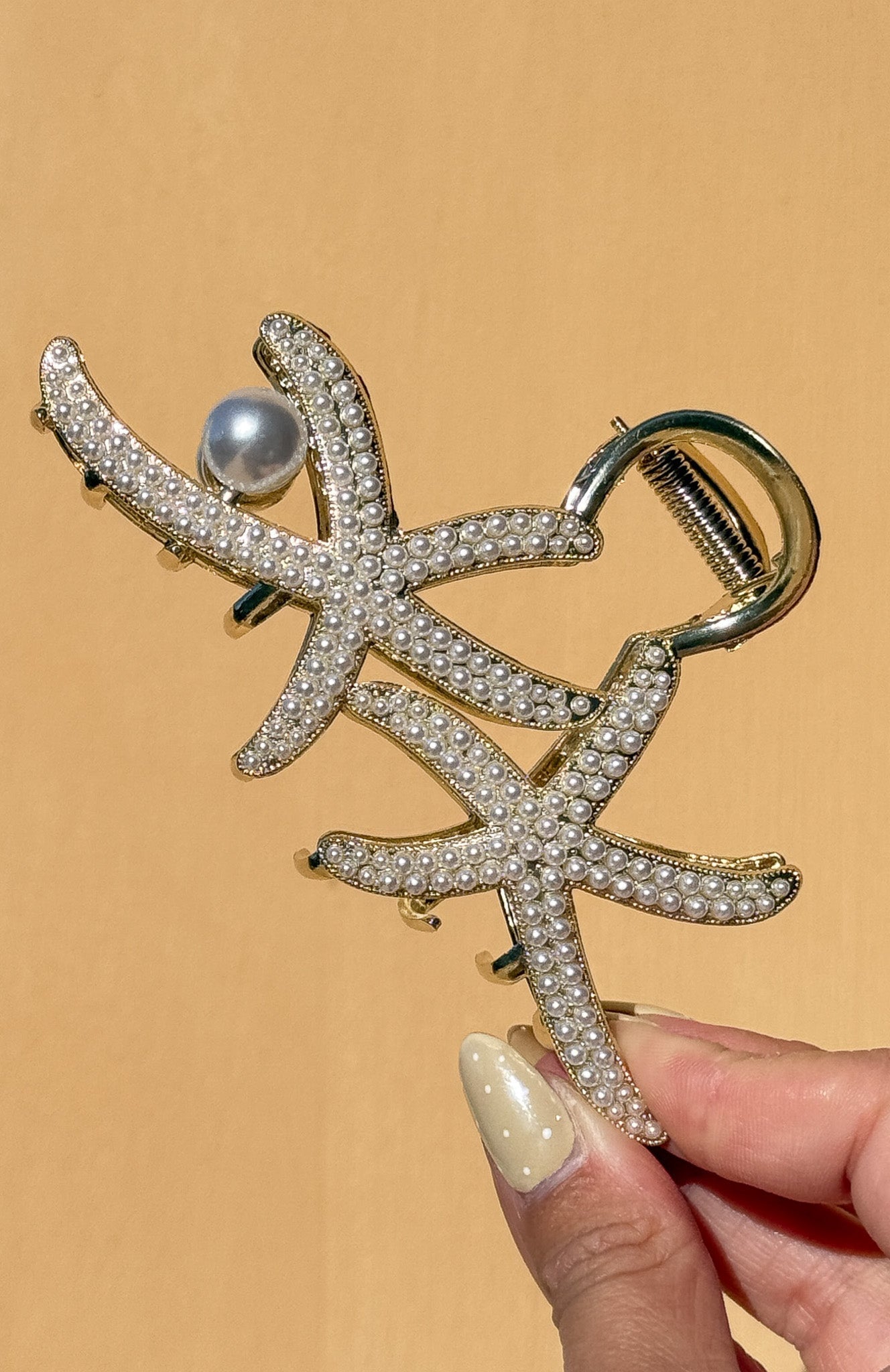 Ingrid Hair Clip Gold