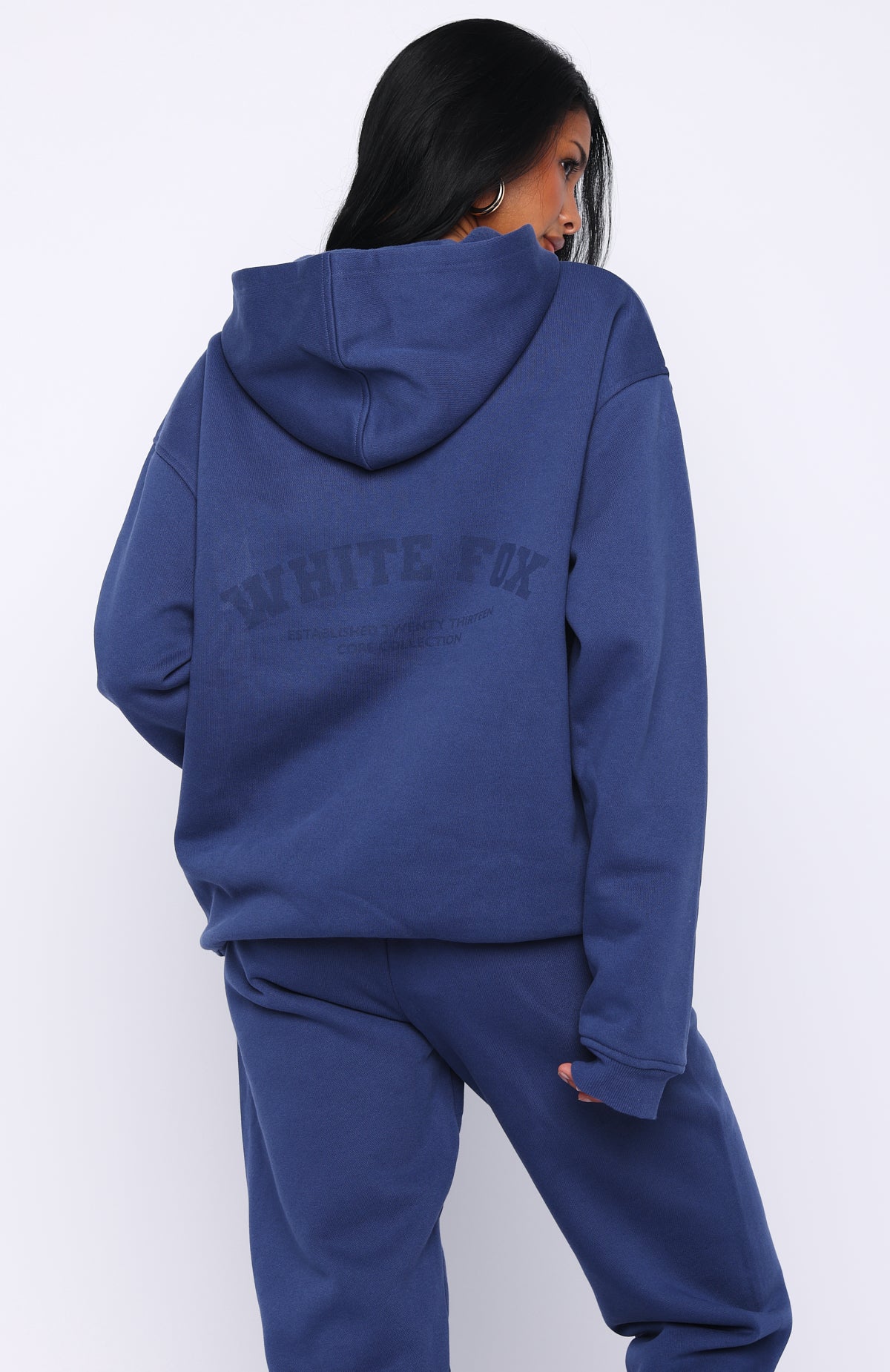 It's Your Chance Oversized Hoodie Navy