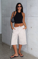 Just My Type Cargo Shorts Stone