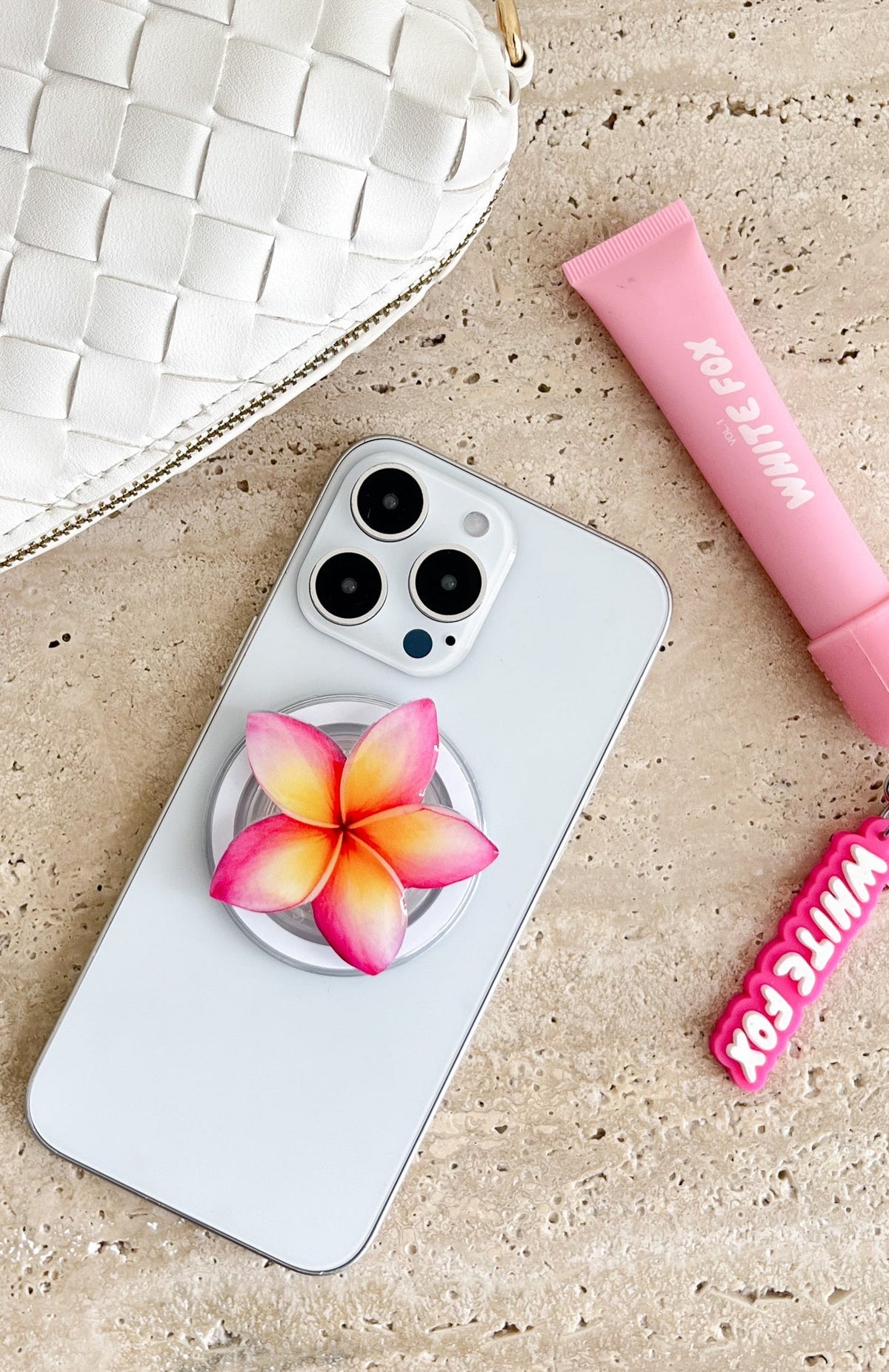 Kadence Magnetic Phone Grip Pink Frangipani