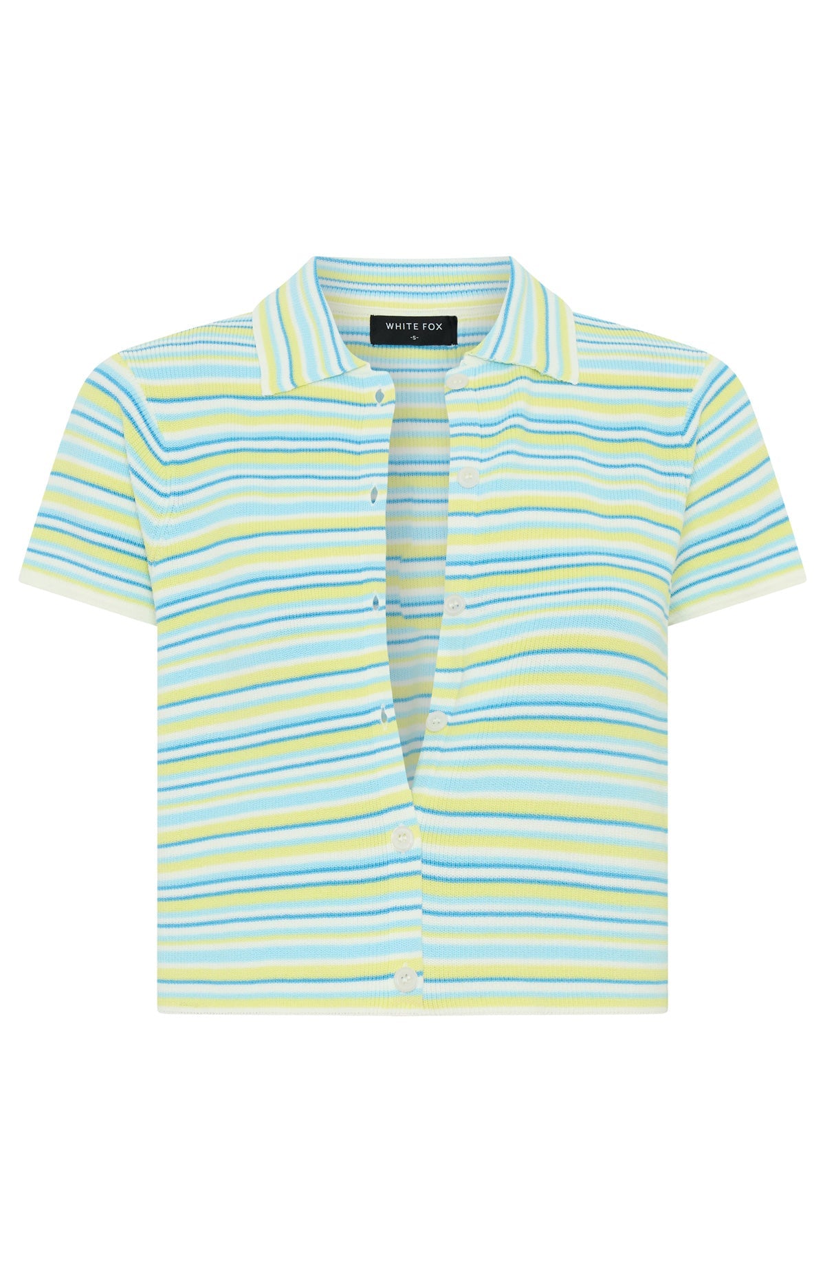 Kiss Me Sweet Knit Shirt Seaside Stripe
