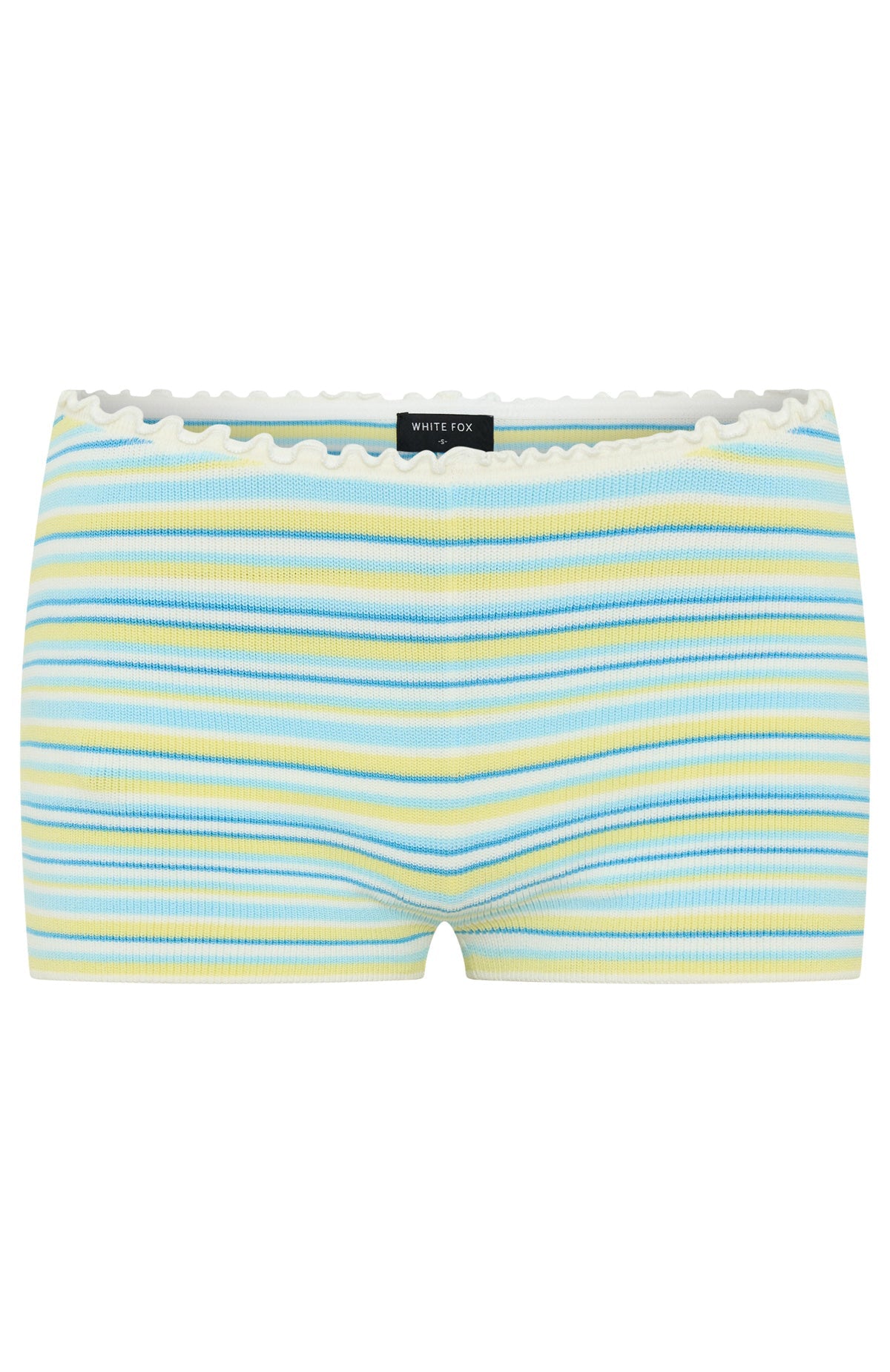 Kiss Me Sweet Knit Shorts Seaside Stripe