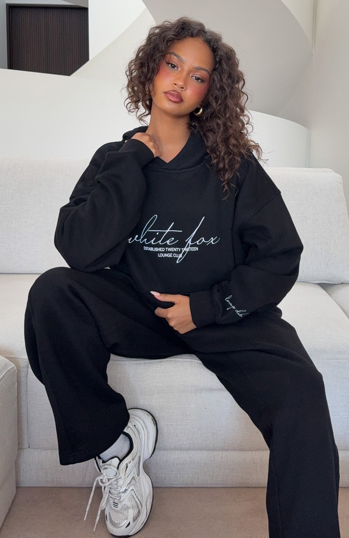 Know What You Want Oversized Hoodie Black