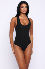 Lights Down Low Bodysuit Black
