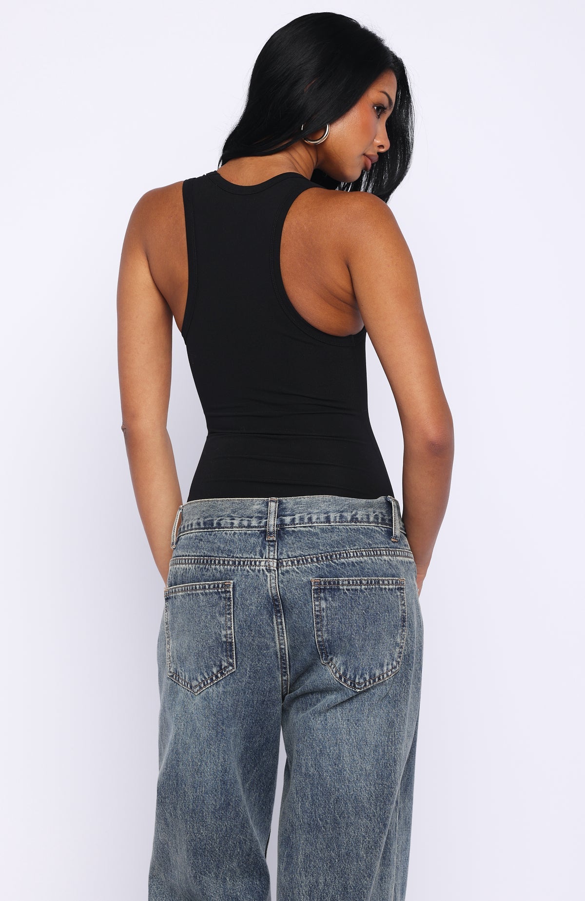 Lights Down Low Bodysuit Black