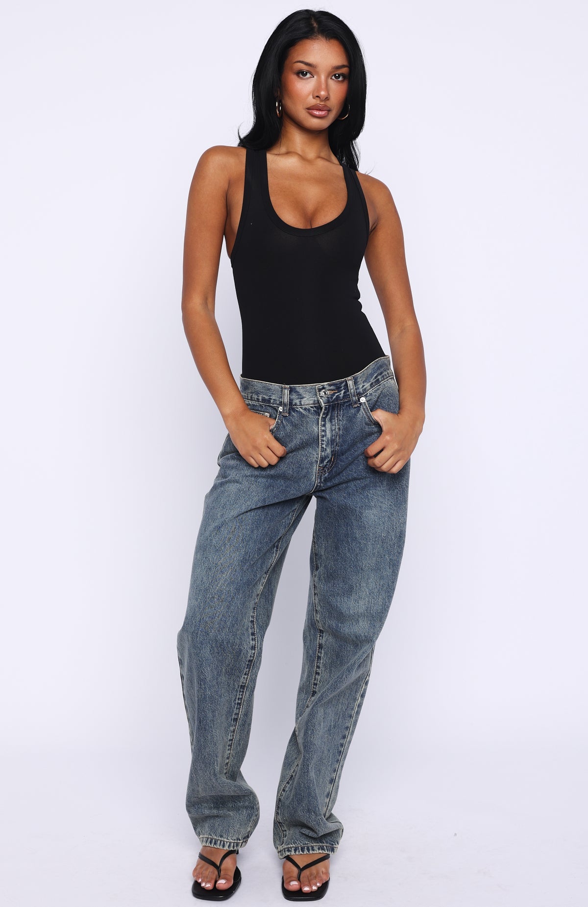 Lights Down Low Bodysuit Black