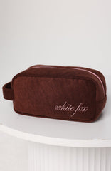 Lillian Cosmetic Bag Chocolate