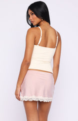 Love For A Lifetime Mini Skirt Light Pink