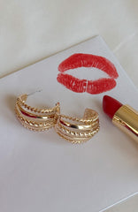 Lune Earrings Gold