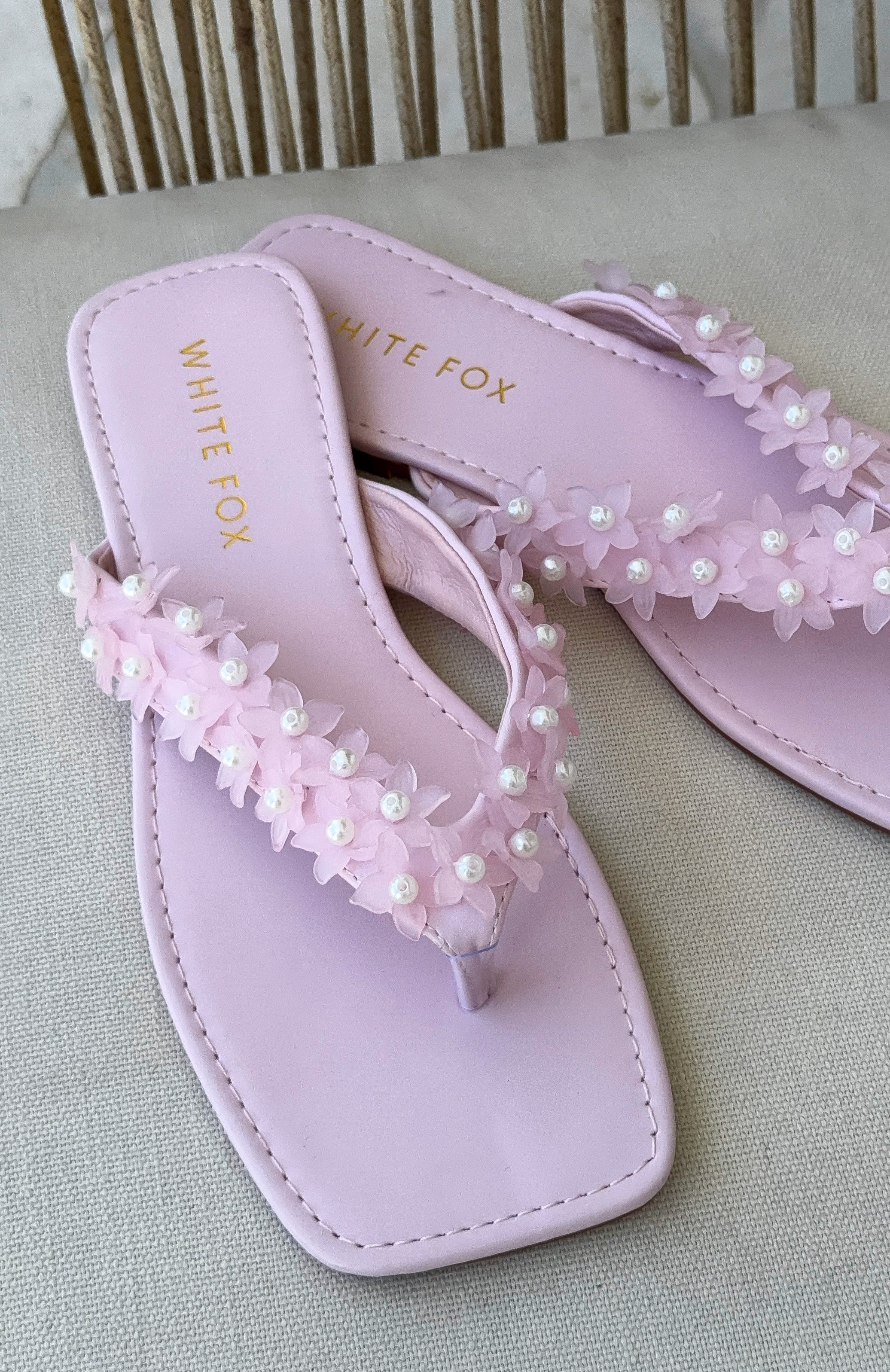 Lyle Thong Sandals Baby Pink