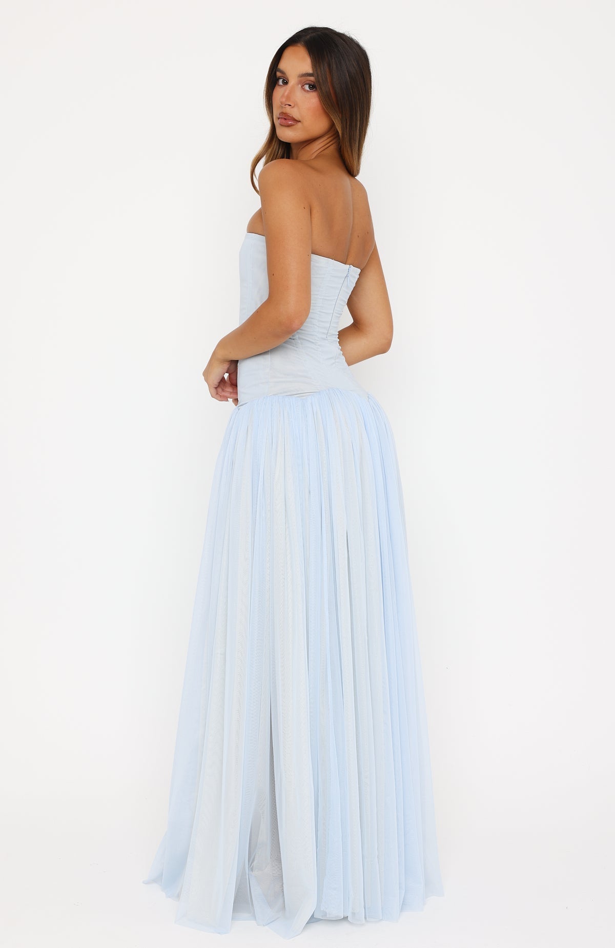 Magic Muse Maxi Dress Baby Blue