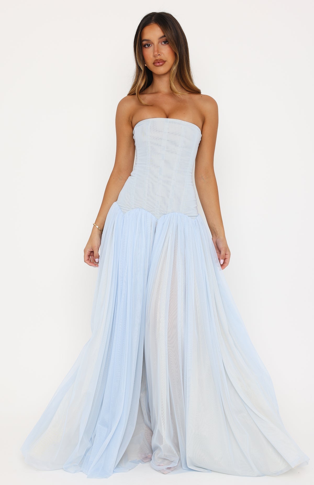 Magic Muse Maxi Dress Baby Blue