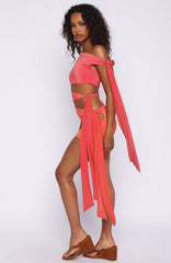 Midnight Gala Mini Dress Scarlett Inferno