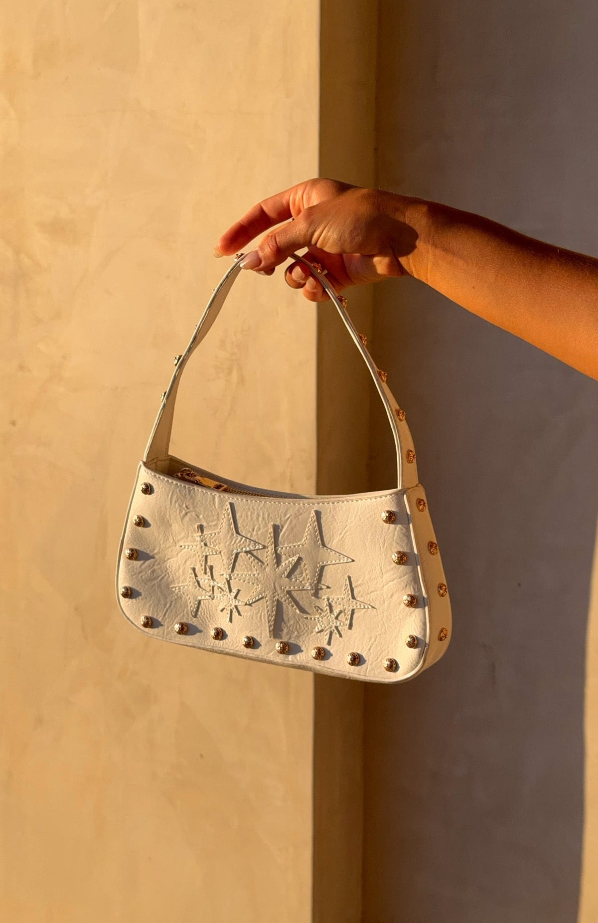 Nash Shoulder Bag White
