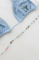 Niko Necklace Baby Blue