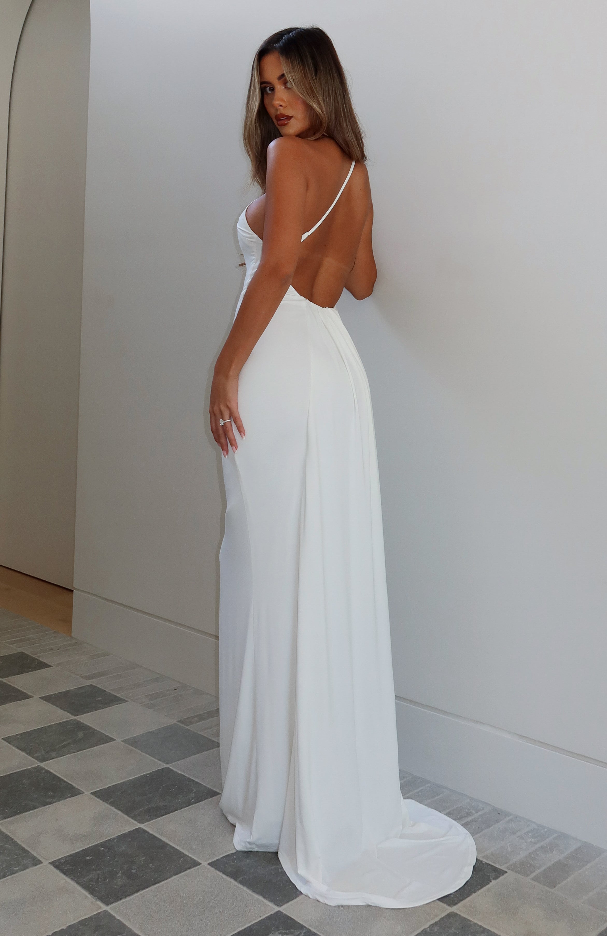 Our Love Story Maxi Dress Off White