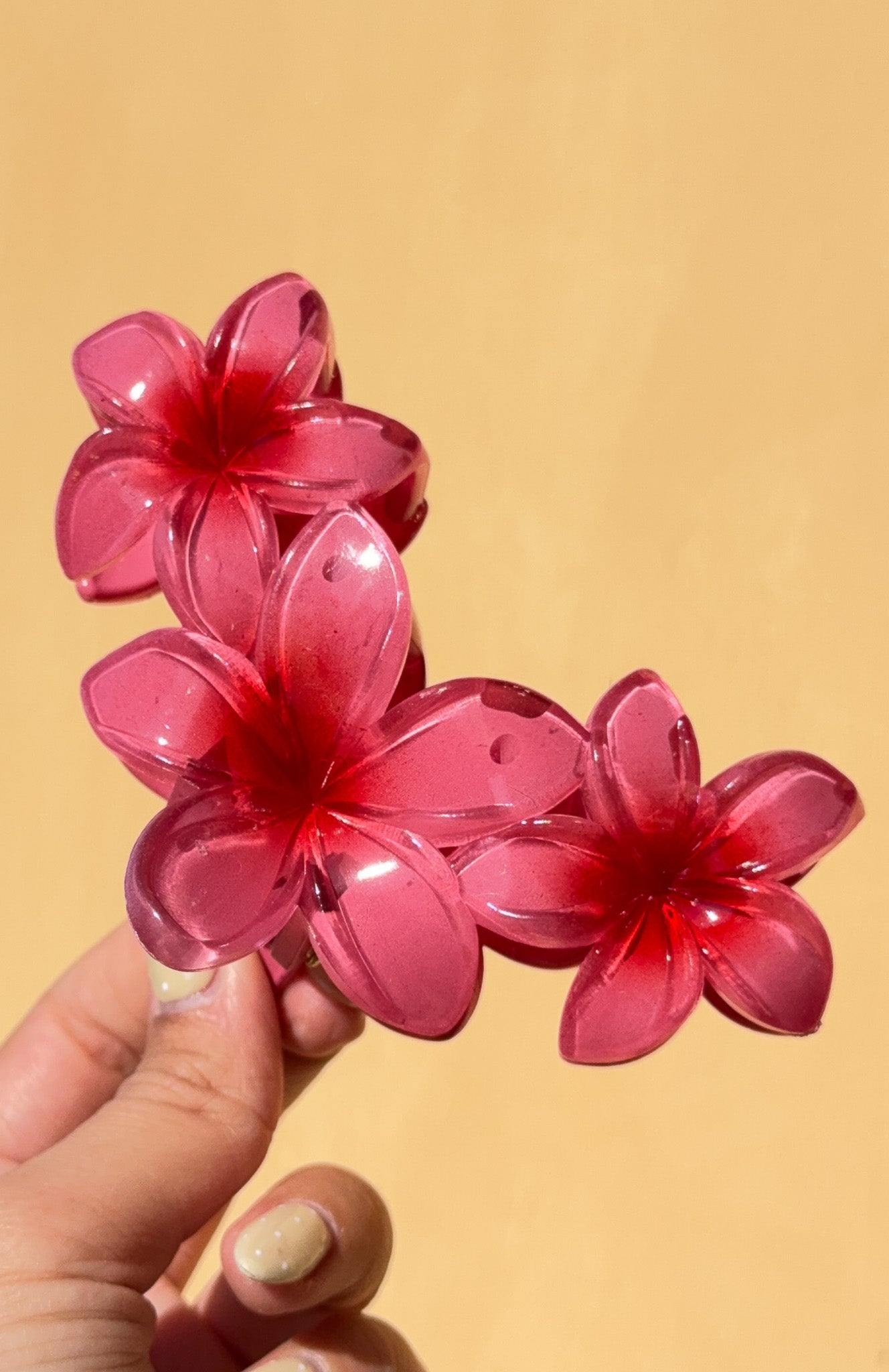 Parker Hair Clip Hot Pink
