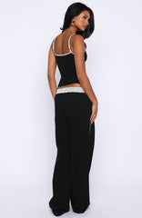 Pure Attraction Track Pants Black