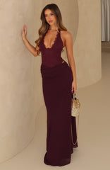Purely Yours Maxi Dress Plum