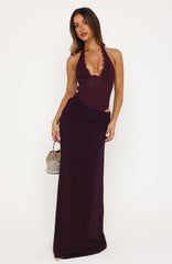 Purely Yours Maxi Dress Plum