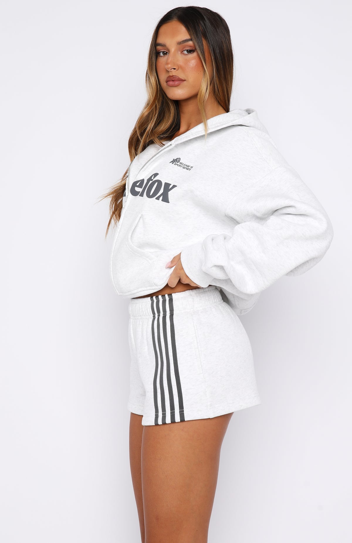 Release 15 Asalia Lounge Shorts Grey Marle