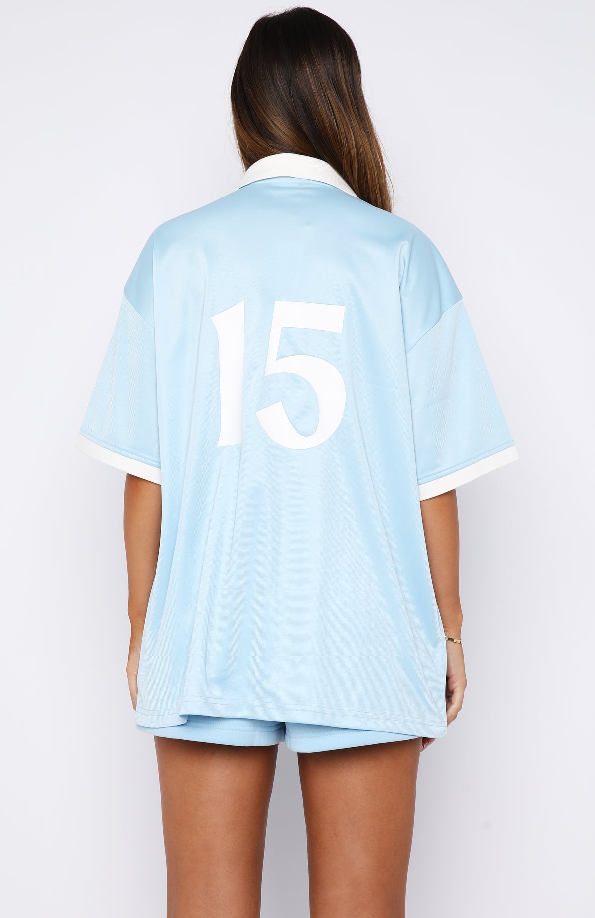 Release 15 Janie Oversized Jersey Blue