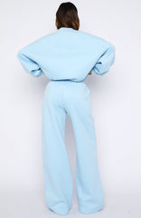 Release 15 Asalia Wide Leg Sweatpants Blue