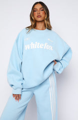 Release 15 Janie Oversized Drop Shoulder Sweater Blue