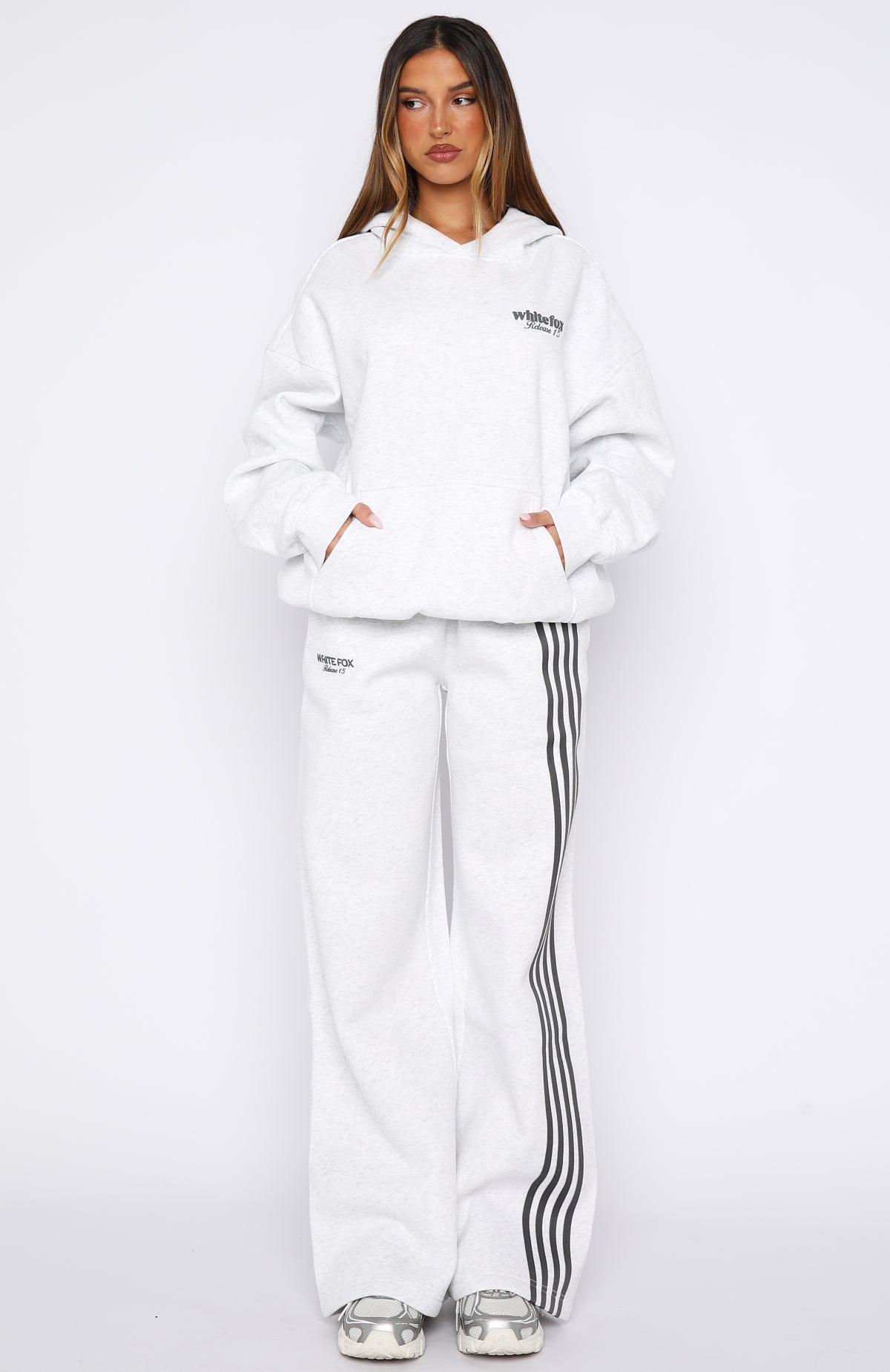 Release 15 Kiana Oversized Hoodie Grey Marle