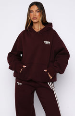 Release 15 Kiana Oversized Hoodie Plum
