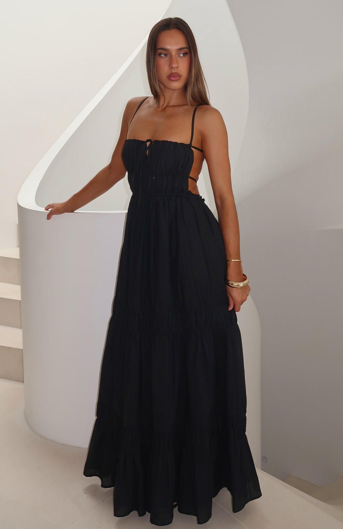 Rumour Has It Maxi Dress Black