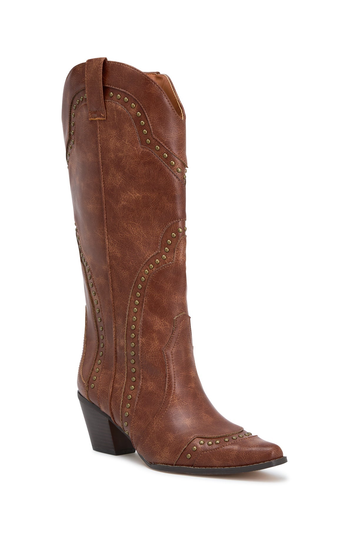 Sadie Cowboy Boots Vintage Chocolate