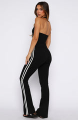 She Means Business Flare Pants Black
