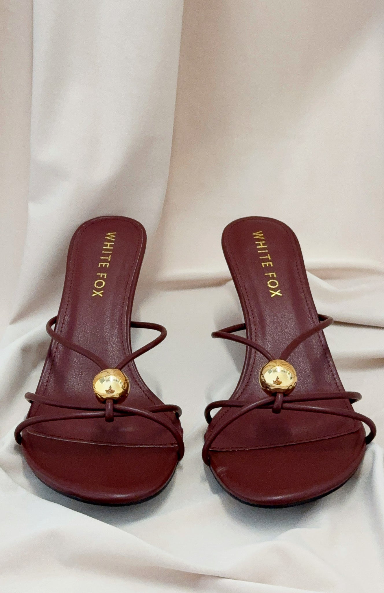 Sinclair Heels Burgundy