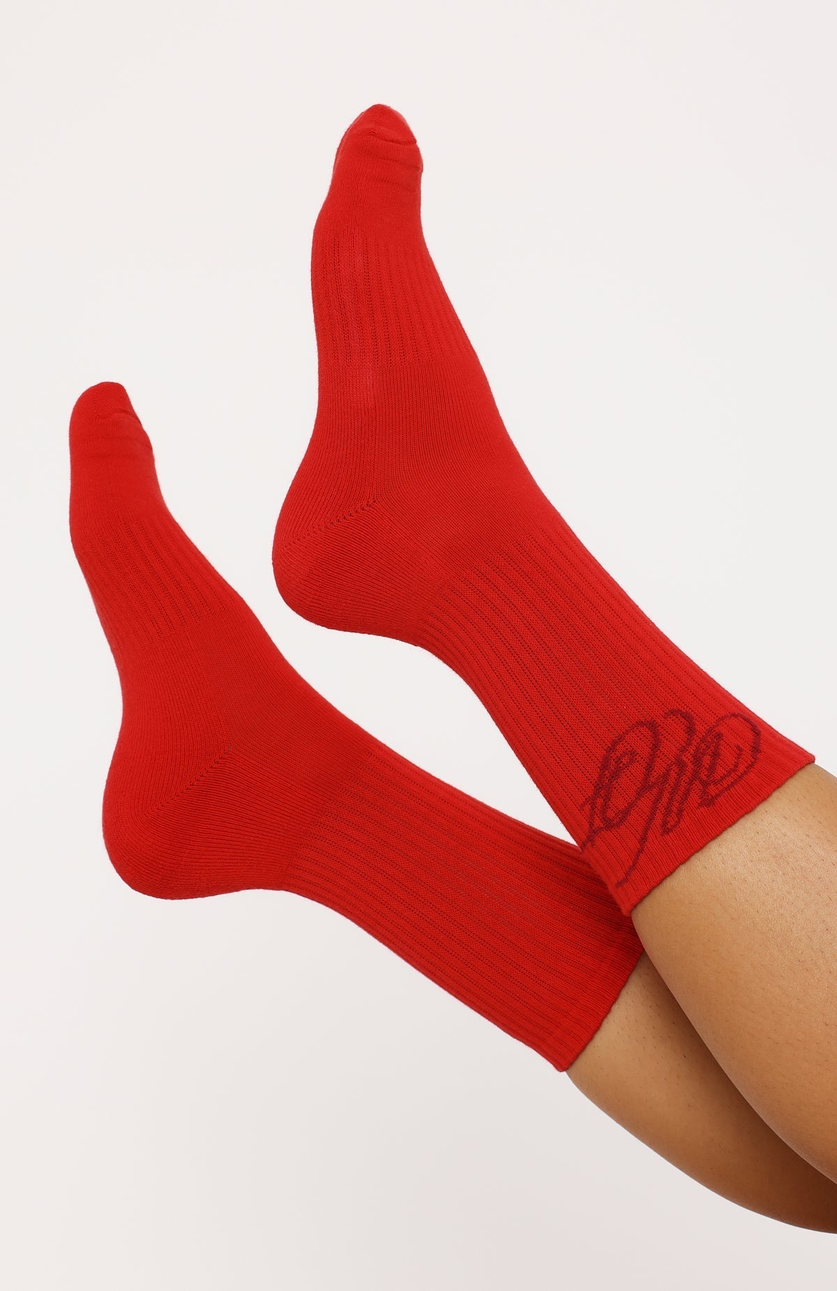 Studio 17 Raven 2 Pack Socks Red/Grey Marle