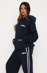 Studio 17 Spencer Oversized Hoodie Navy