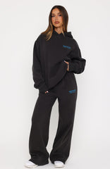 Studio 17 Tallulah Wide Leg Sweatpants Charcoal