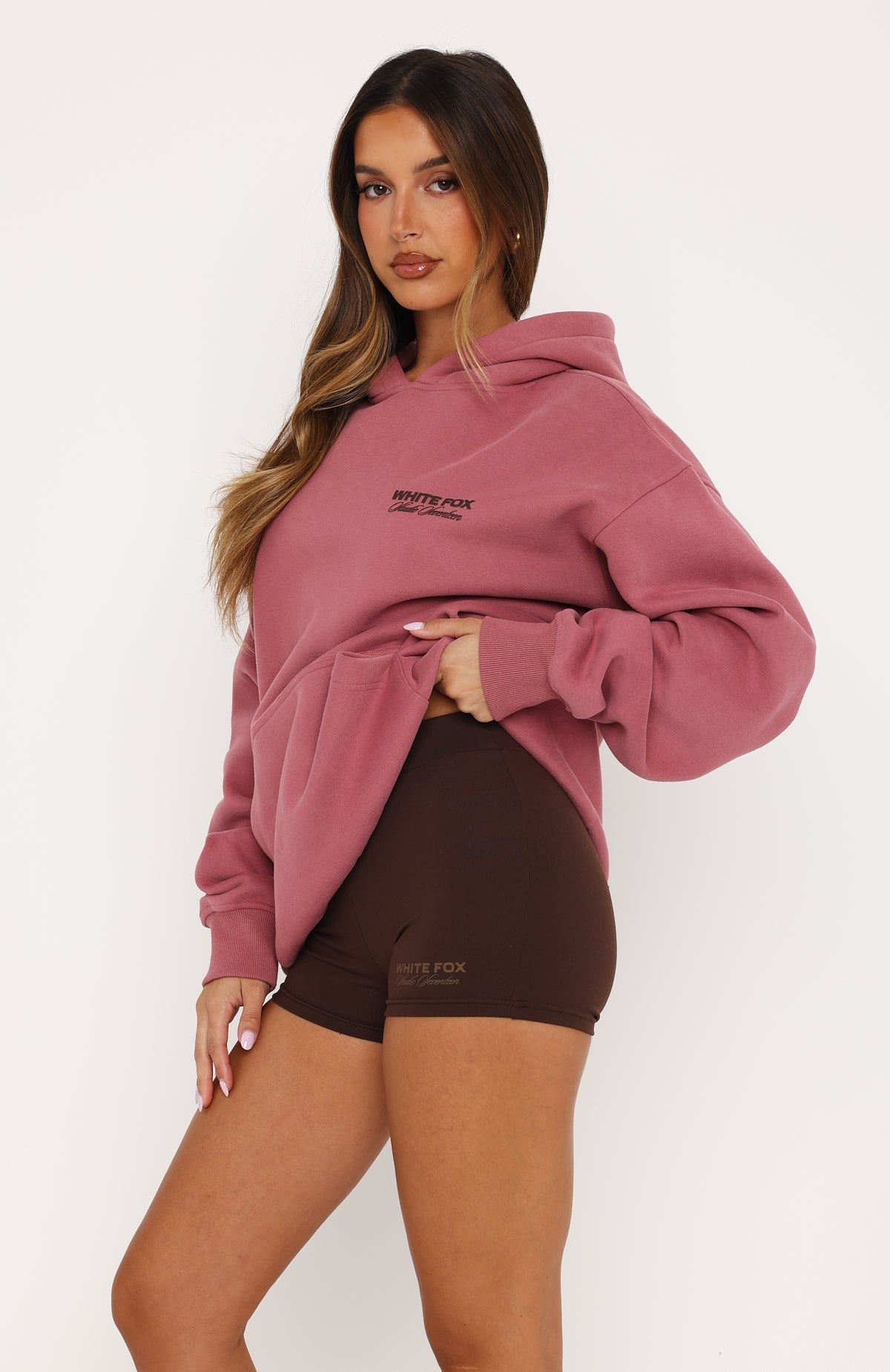 Studio 17 Lila Booty Bike Shorts Chocolate