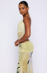 Sundrenched Days Halter Top Tropical Nectar