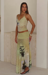 Sundrenched Days Maxi Skirt Tropical Nectar