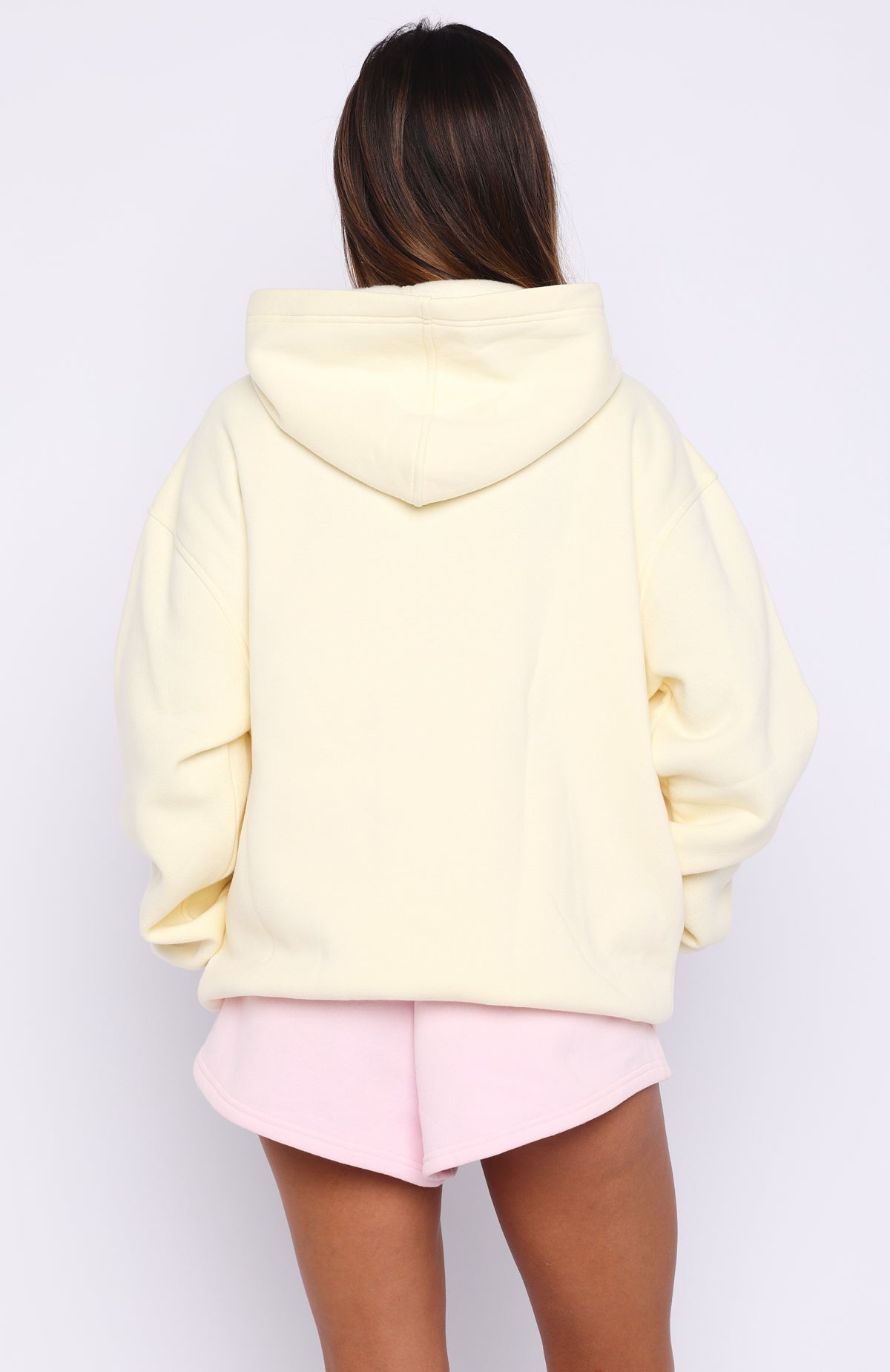 Sunkissed Bloom Oversized Hoodie Lemon