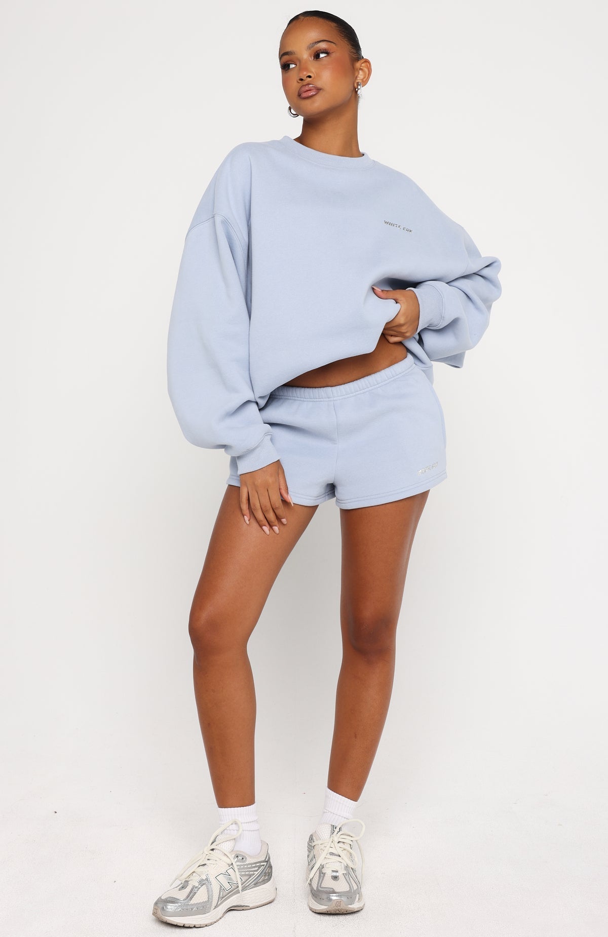 Test Drive Oversized Sweater Blue