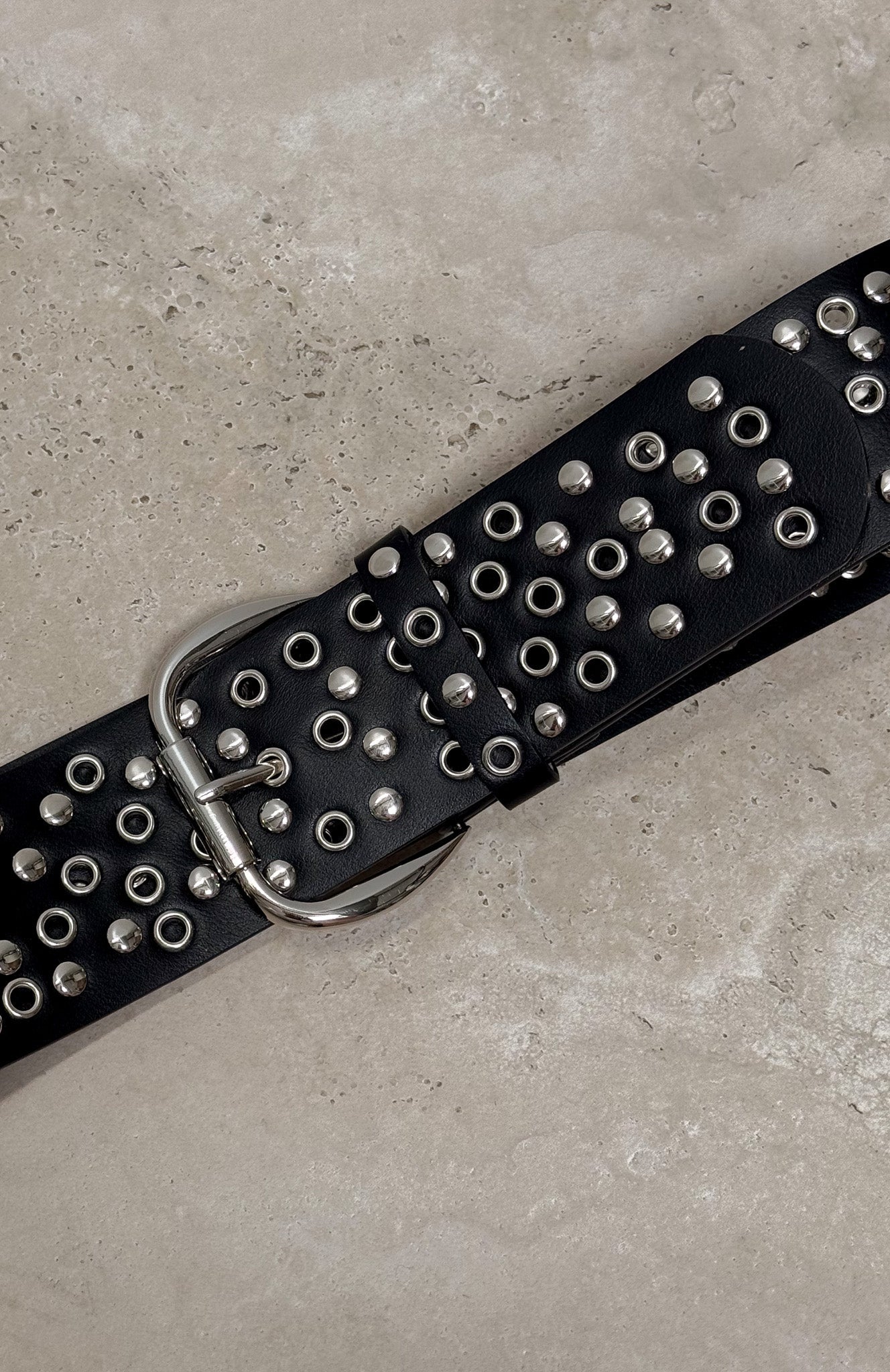 Toto Belt Black/Silver