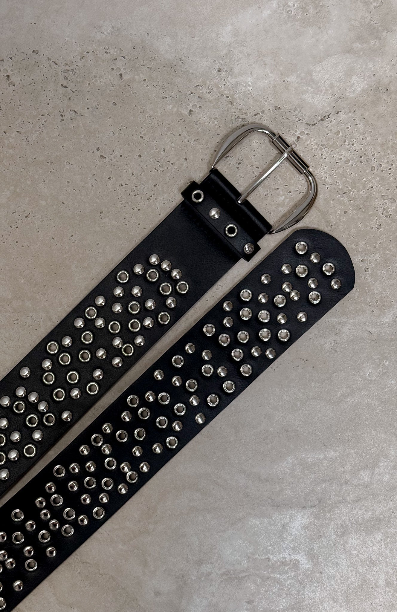 Toto Belt Black/Silver