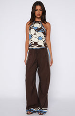 Tropic Muse Pants Cocoa Symphony