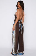 Tropic Muse Pants Cocoa Symphony