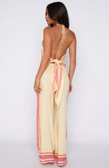 Tropic Muse Pants Lemon Symphony